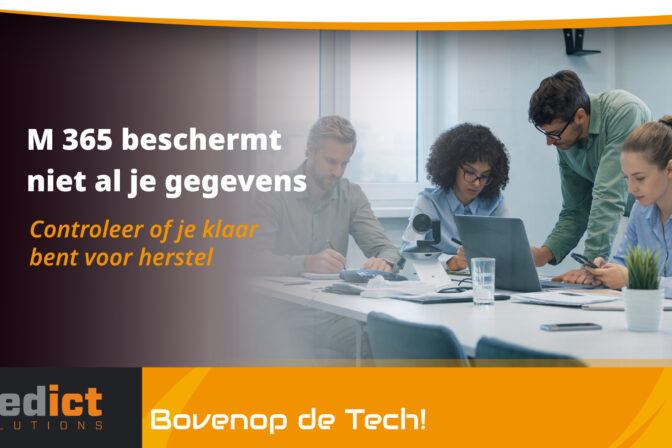 M 365 beschermt niet al je gegevens