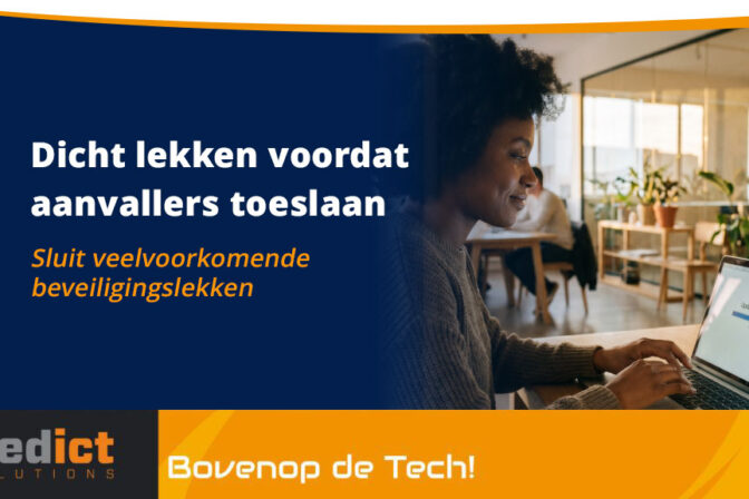 Dicht beveiligingslekken